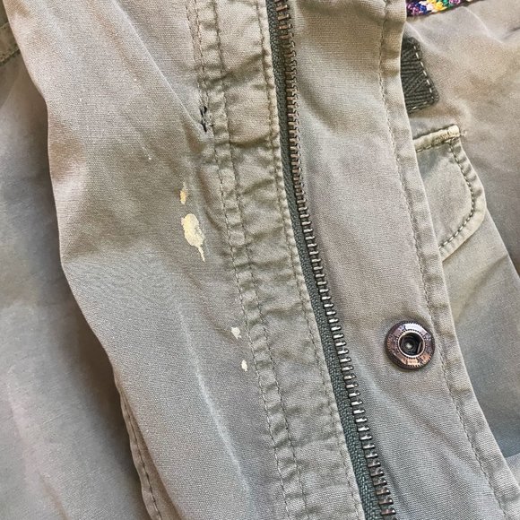 DAY Birger Et Mikkelsen Blazer Army Green Embroidered Jacket - Picture 7 of 10